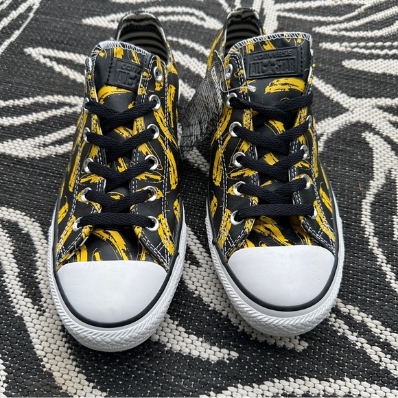 NWT Limited Edition Converse Andy Warhol Leather Pop Art Banana Sneakers(W10/M8) - Picture 7 of 8